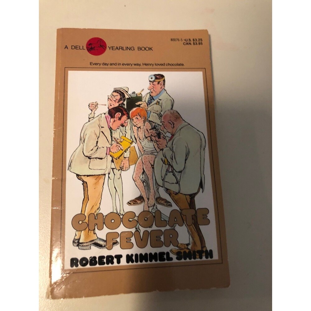 CHOCOLATE FEVER by‎ Robert Kimmel Smith 1986 Paperback Dell Yearling